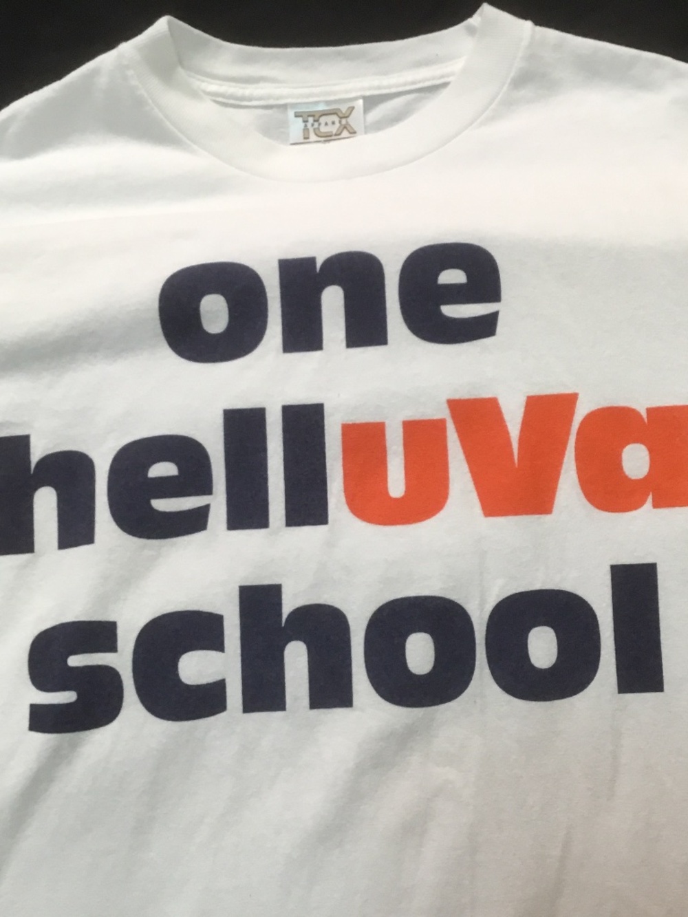 University of Virginia (UVA) One helluva school T-Shirt (Unisex)